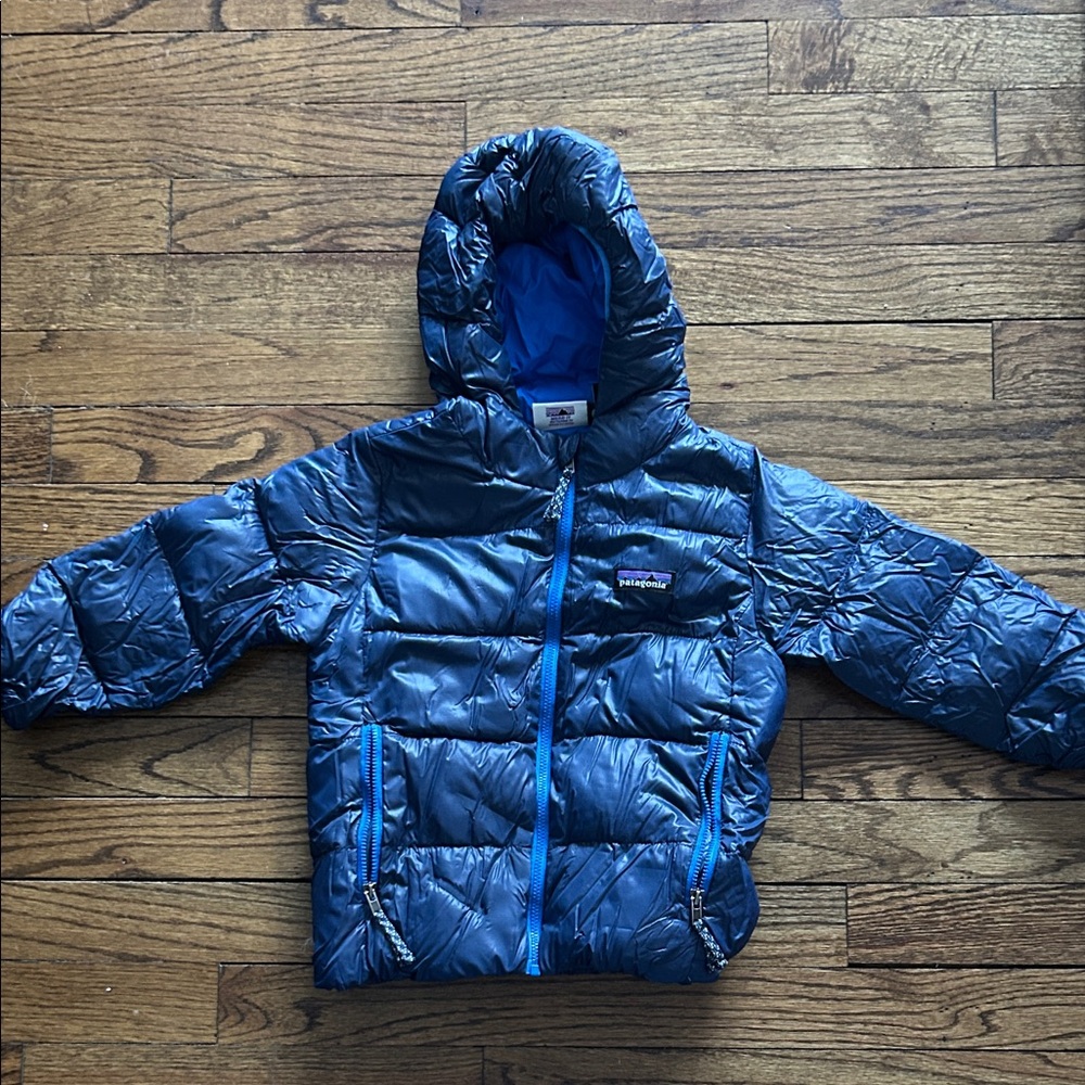 Patagonia Kids Blue Puffer Jacket